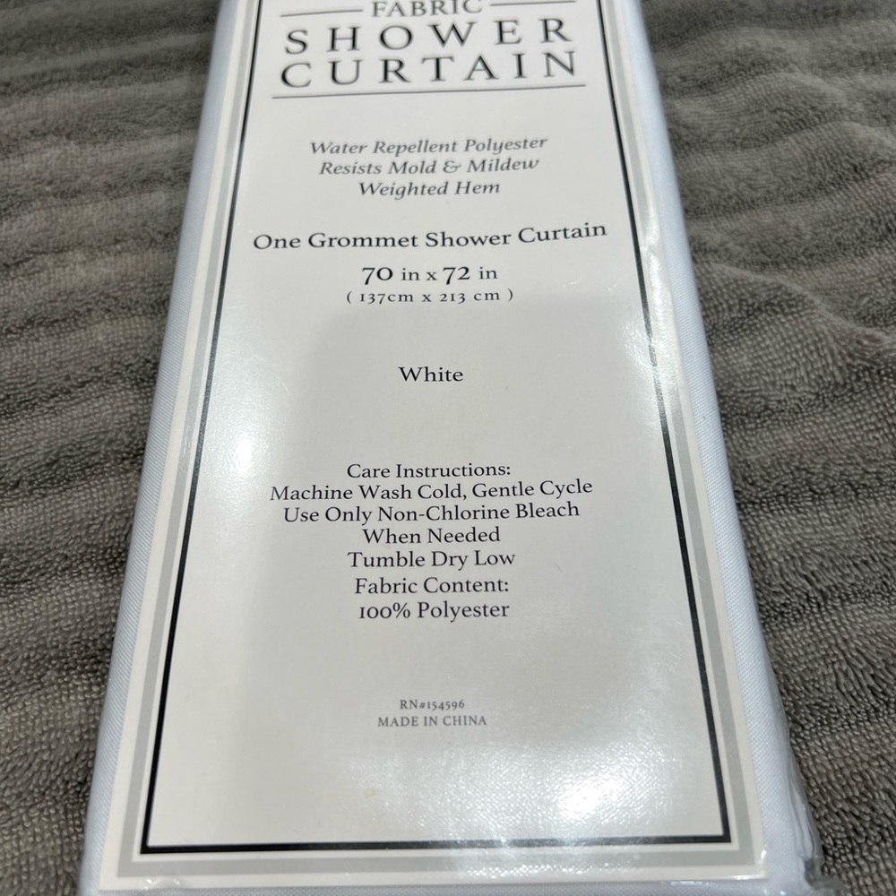 Lush Decor Weeping Flower Gray Shower Curtain - Picture 5 of 5